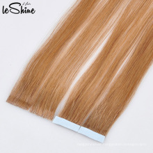 New Popular Trendy Wholesale Color 613 Blue PU 100% Double Drawn Brazilian Tape Hair Mink Quality